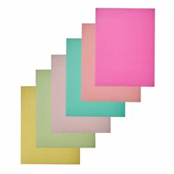 200ct Rainbow Blank Cards: Mara-Mi Multicolored Assorted Card Pack with Envelopes for All Occasions