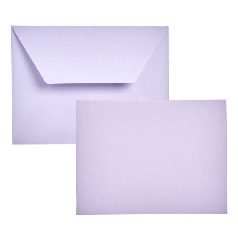 slide 2 of 7, Mara-Mi 200ct Pastel Assortment Cards: Note Cards with Envelopes, Solid Multi-Colored, All Occasions, 5.188" x 3.98", 200 ct
