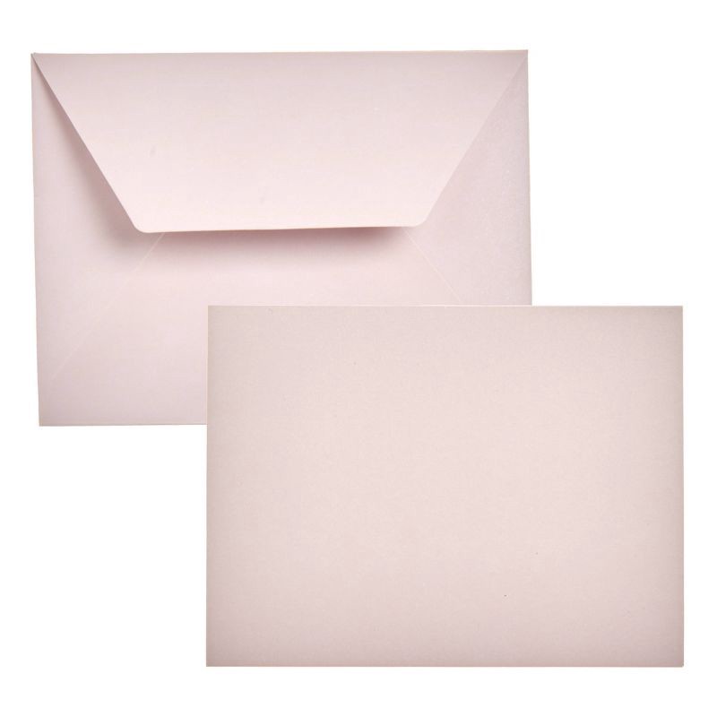 slide 3 of 7, Mara-Mi 200ct Pastel Assortment Cards: Note Cards with Envelopes, Solid Multi-Colored, All Occasions, 5.188" x 3.98", 200 ct