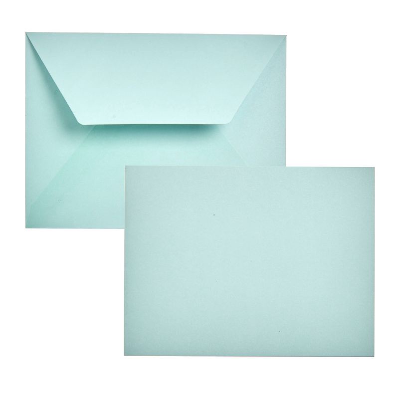 slide 5 of 7, Mara-Mi 200ct Pastel Assortment Cards: Note Cards with Envelopes, Solid Multi-Colored, All Occasions, 5.188" x 3.98", 200 ct