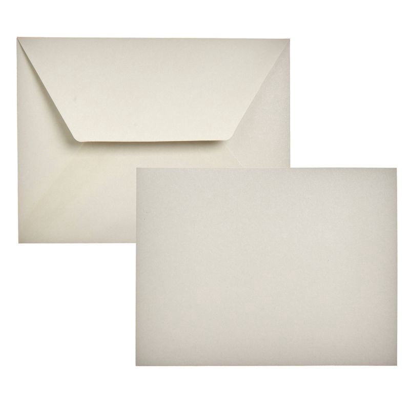 slide 7 of 7, Mara-Mi 200ct Pastel Assortment Cards: Note Cards with Envelopes, Solid Multi-Colored, All Occasions, 5.188" x 3.98", 200 ct