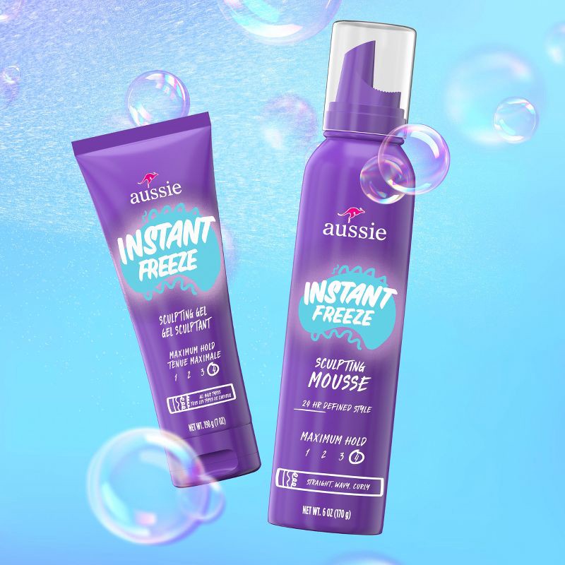 slide 7 of 10, Aussie Instant Freeze Non-Aero Hair Spray - 8.5 fl oz, 8.5 fl oz