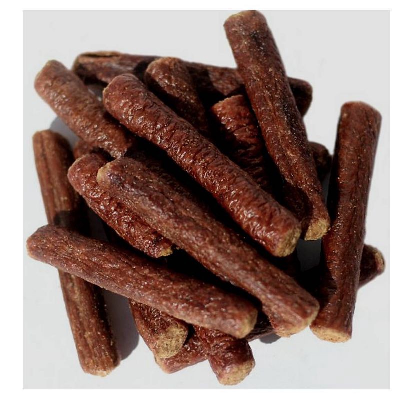 slide 4 of 5, Treat Collective Salmon, Pomegranate and Sweet Potato Jerky Dog Treat - 5oz, 5 oz