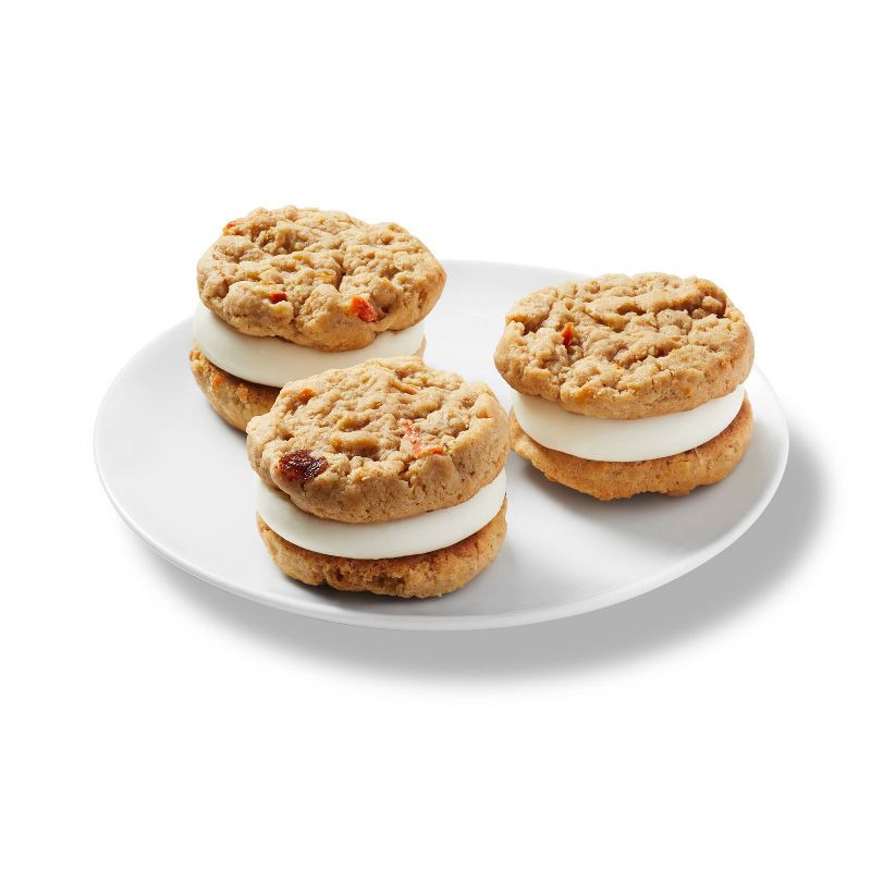 slide 3 of 3, Carrot Cake Soft Sandwich Cookies - 6ct/7.75oz - Favorite Day™, 6 ct; 7.75 oz