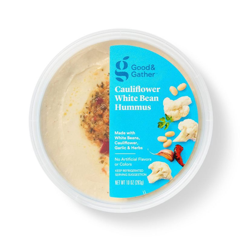 slide 1 of 4, Cauliflower Hummus - 10oz - Good & Gather™, 10 oz