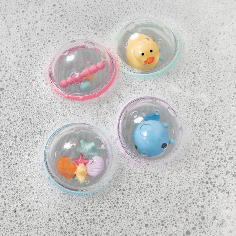 slide 4 of 8, Munchkin Float and Play Bubbles - 4pk, 4 ct