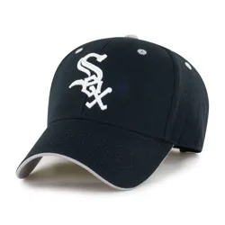 MLB Chicago White Sox Moneymaker Snap Hat: Sports Woven Cotton Midweight Fabric Adjustable Cap