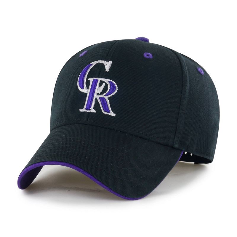 slide 1 of 2, MLB Colorado Rockies Moneymaker Snap Hat, 1 ct