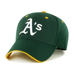 MLB Athletics Moneymaker Snap Hat: Adjustable Cotton Baseball Cap
