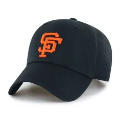 MLB San Francisco Giants Clean Up Hat: Adjustable Cotton Baseball Cap
