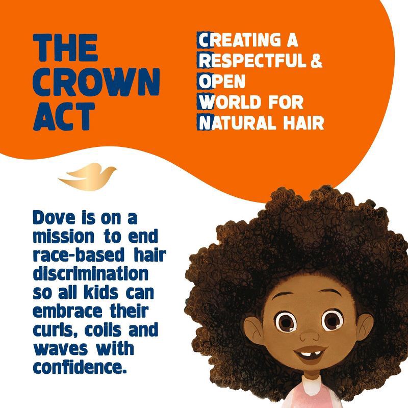 slide 4 of 7, Dove Beauty Kids' 2-in-1 Detangler & Refresher Spray for Coils, Curls & Waves - 8 fl oz, 8 fl oz