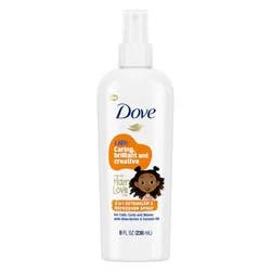 Dove Beauty Kids' 2-in-1 Detangler & Refresher Spray for Coils, Curls & Waves - 8 fl oz