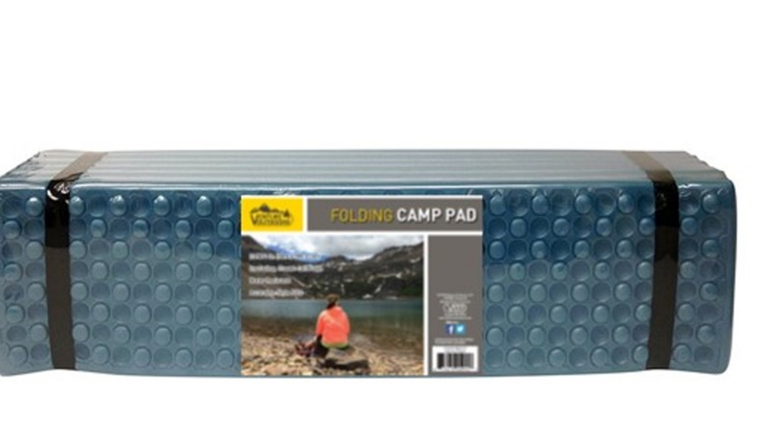 slide 1 of 1, Venture Folding Camp Pad, 1 ct