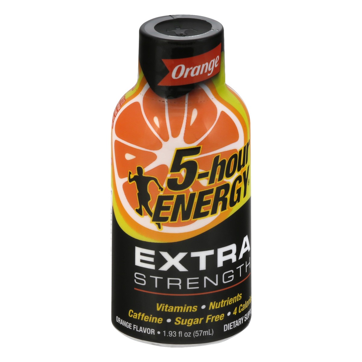slide 4 of 13, 5-hour ENERGY Extra Strength Orange Energy Drink 1.93 oz, 1 ct