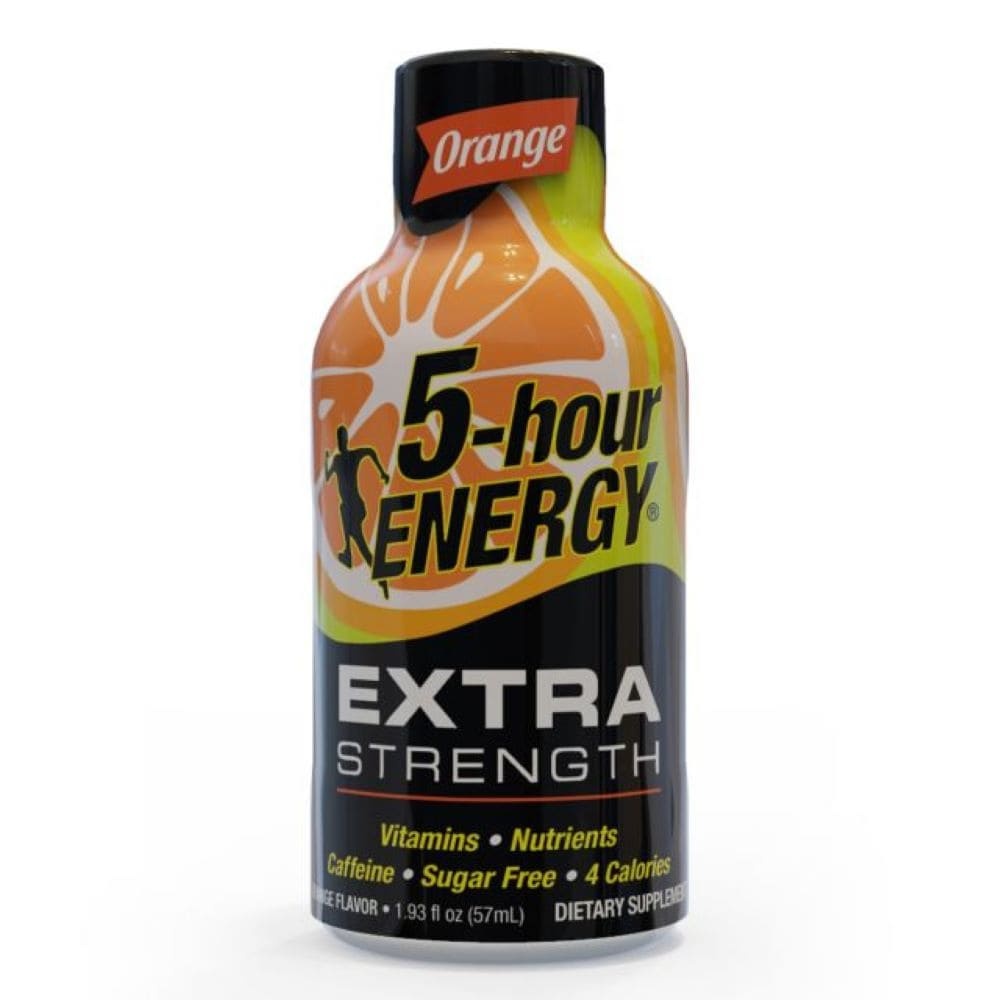 slide 1 of 1, 5-hour ENERGY Shot, Extra Strength, Orange, 1 ct