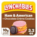 Lunchables Ham & American Cheese - 3.2oz: High Protein, Meat as the First