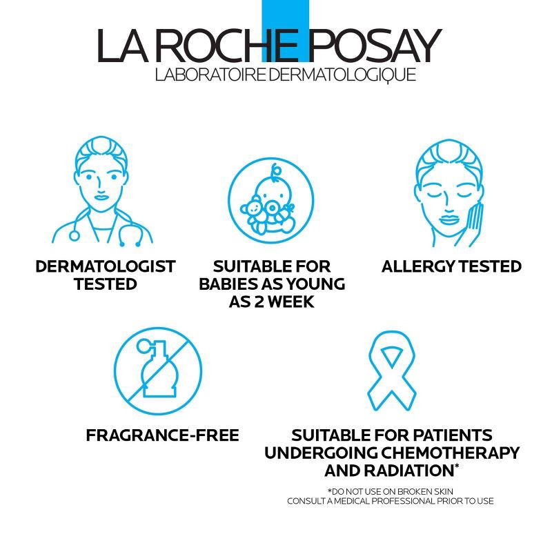 slide 4 of 4, La Roche Posay Lipikar AP+M Triple Repair Body Moisturizing Cream Body and Face Moisturizer for Dry Skin with Shea Butter and Glycerin - 2.5 fl oz, 2.5 fl oz