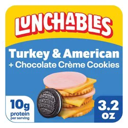 Lunchables Turkey & American Cheese - 3.2oz