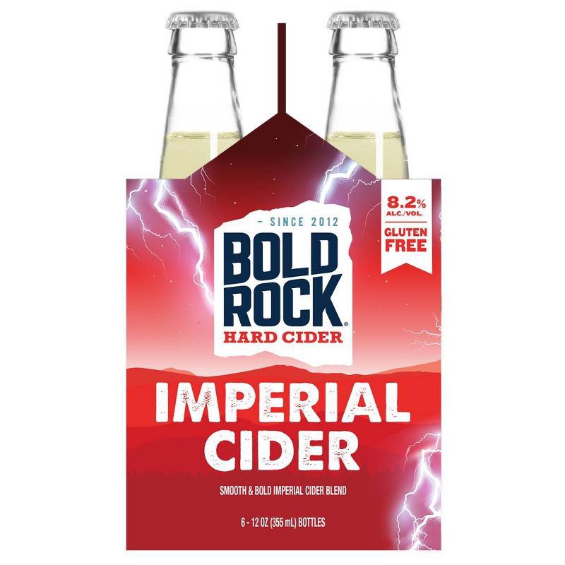 slide 3 of 3, Bold Rock Imperial Cider - 6pk/12 fl oz Bottles, 6 ct; 12 fl oz