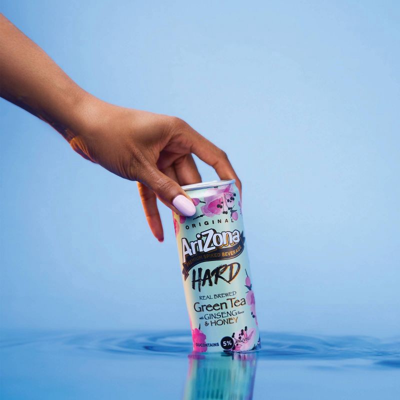 slide 3 of 4, AriZona Hard Tea AriZona Hard Iced Teas Party Pack - 12pk/12 fl oz Slim Cans, 12 ct; 12 fl oz