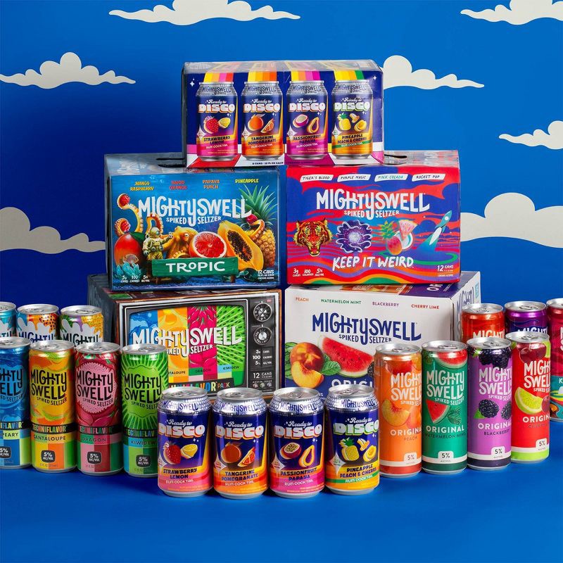 slide 7 of 10, Mighty Swell Keep It Weird Variety Pack - 12pk/12 fl oz Cans, 12 ct; 12 fl oz
