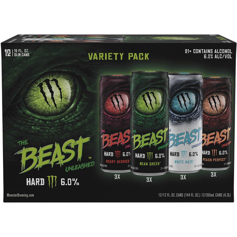 slide 7 of 9, The Beast Unleashed: Variety Pack - 12pk/12 fl oz, 12 ct; 12 fl oz