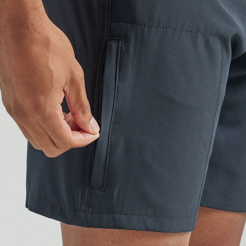 Wrangler Men's ATG 9 Relaxed Fit Knit Waist Pull-On Shorts - Black 34 1 ct