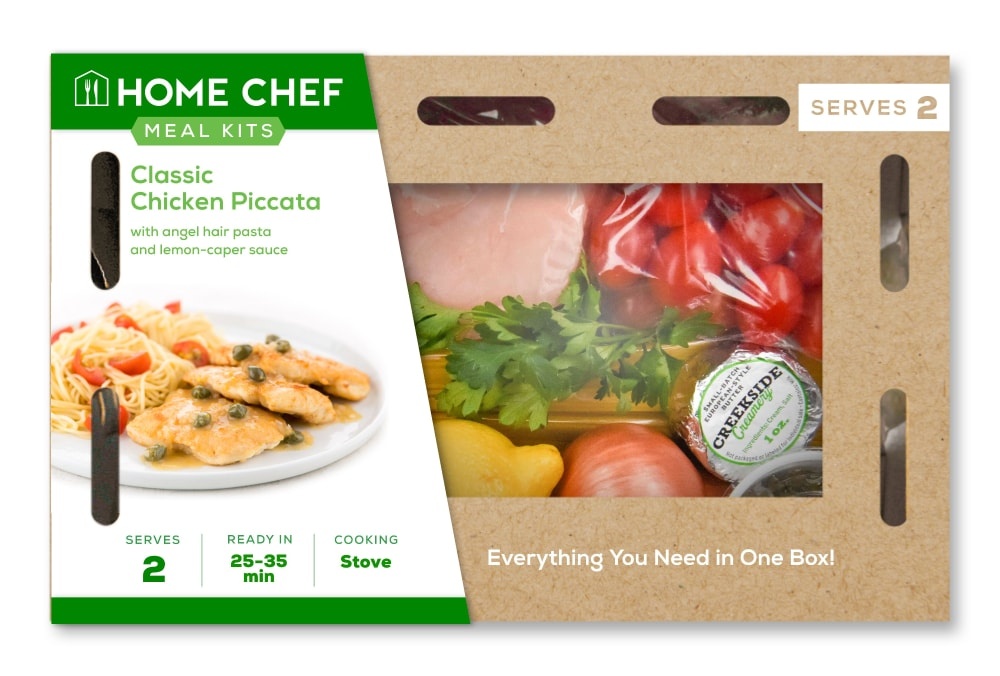 slide 1 of 1, Home Chef Meal Kit Classic Chicken Piccata, 33 oz