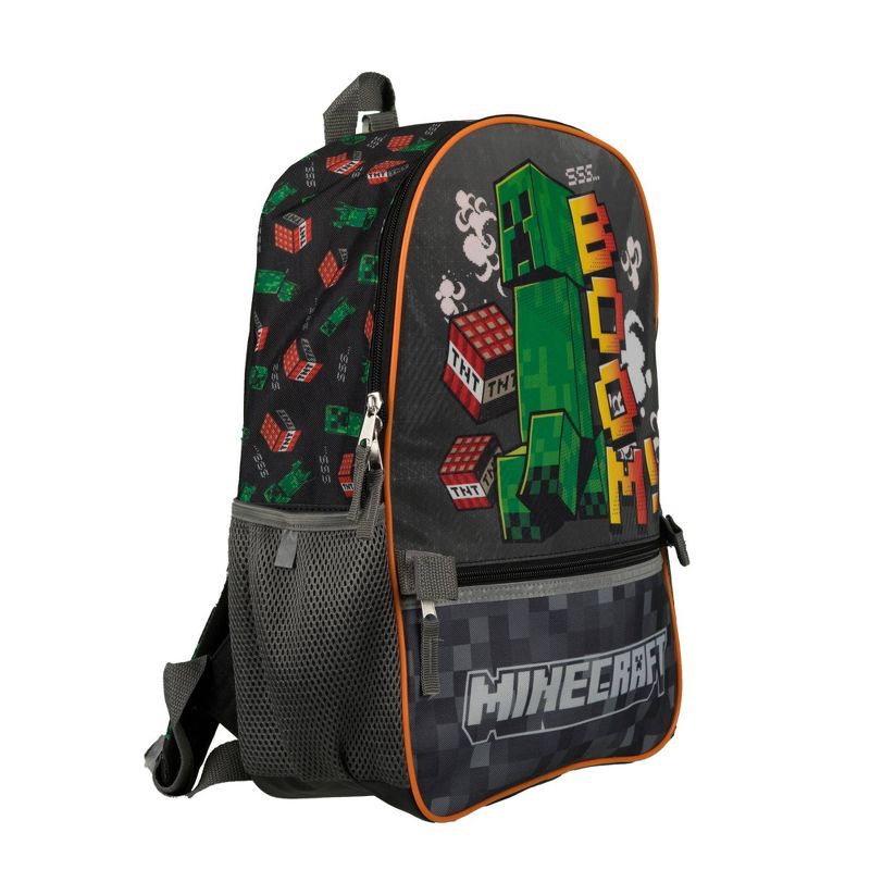 slide 6 of 6, Minecraft Kids' 16" Backpack Set with Headphone, 1 ct