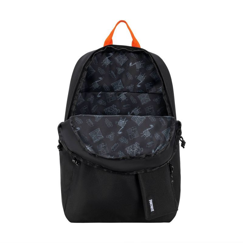 slide 4 of 5, Fortnite Kids' 18" Backpack - Black, 1 ct