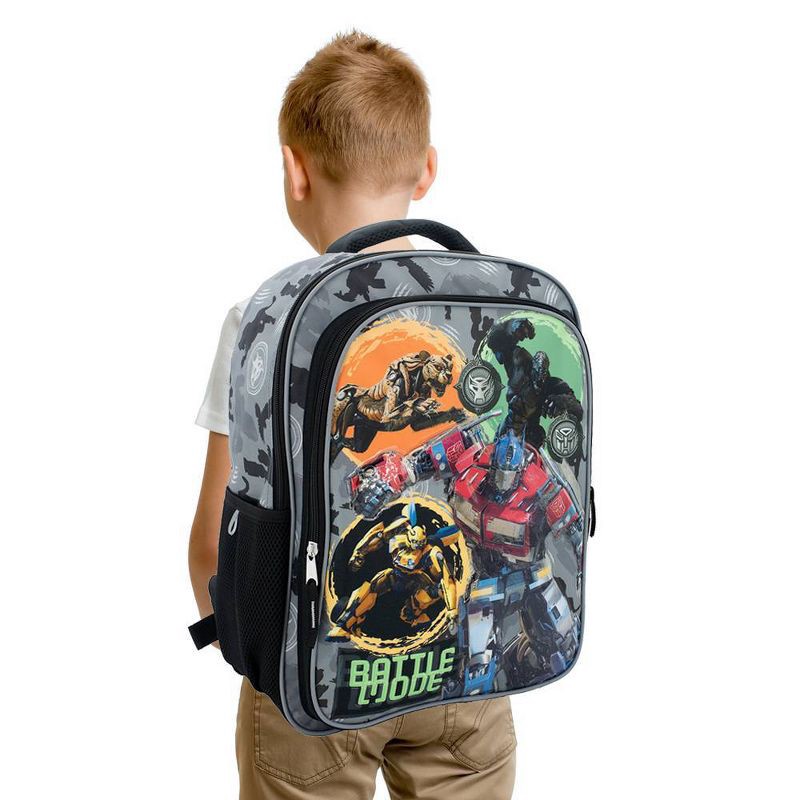 slide 3 of 5, Transformers Kids' 16" Backpack, 1 ct