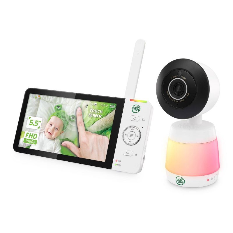 slide 2 of 11, LeapFrog Remote Access 1080p Touch Screen 5.5" Baby Monitor, 1 ct