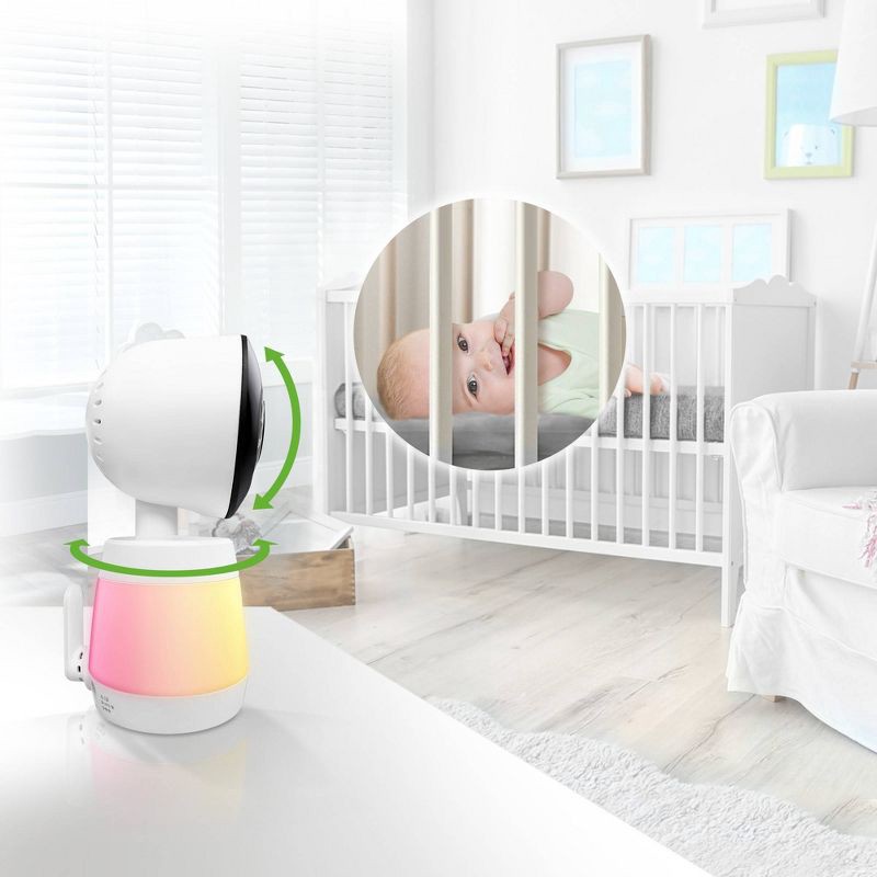 slide 6 of 11, LeapFrog Remote Access 1080p Touch Screen 5.5" Baby Monitor, 1 ct