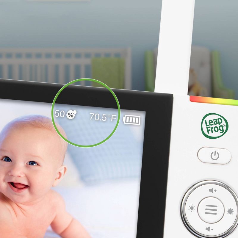 slide 9 of 11, LeapFrog Remote Access 1080p Touch Screen 5.5" Baby Monitor, 1 ct