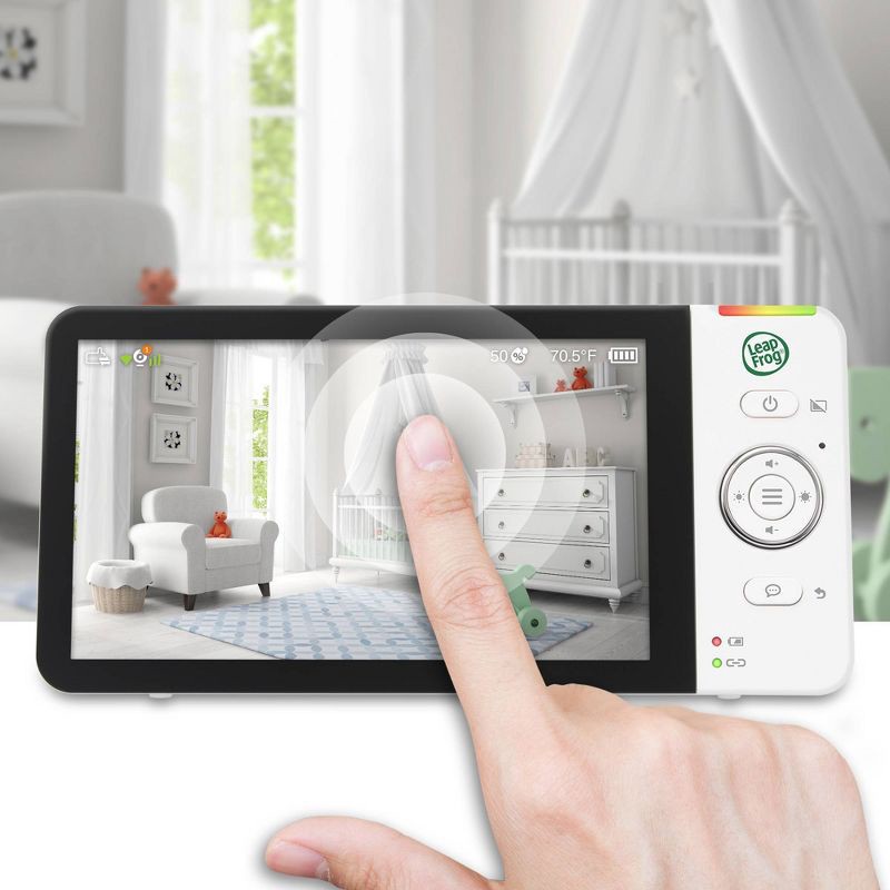 slide 11 of 11, LeapFrog Remote Access 1080p Touch Screen 5.5" Baby Monitor, 1 ct