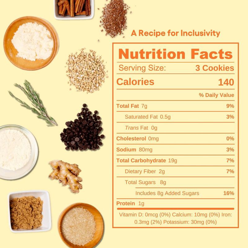 slide 3 of 10, Partake Gluten Free Vegan Soft Baked Lemon Cookies - 5.5oz, 5.5 oz