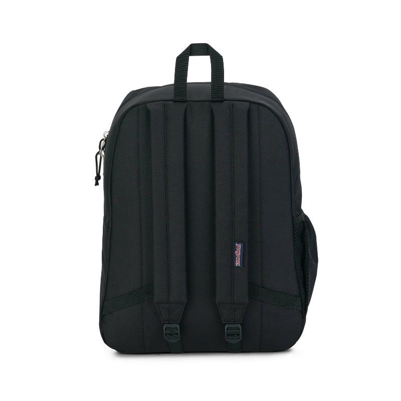 slide 3 of 8, JanSport Cross Town Plus 17" Backpack - Black, 1 ct