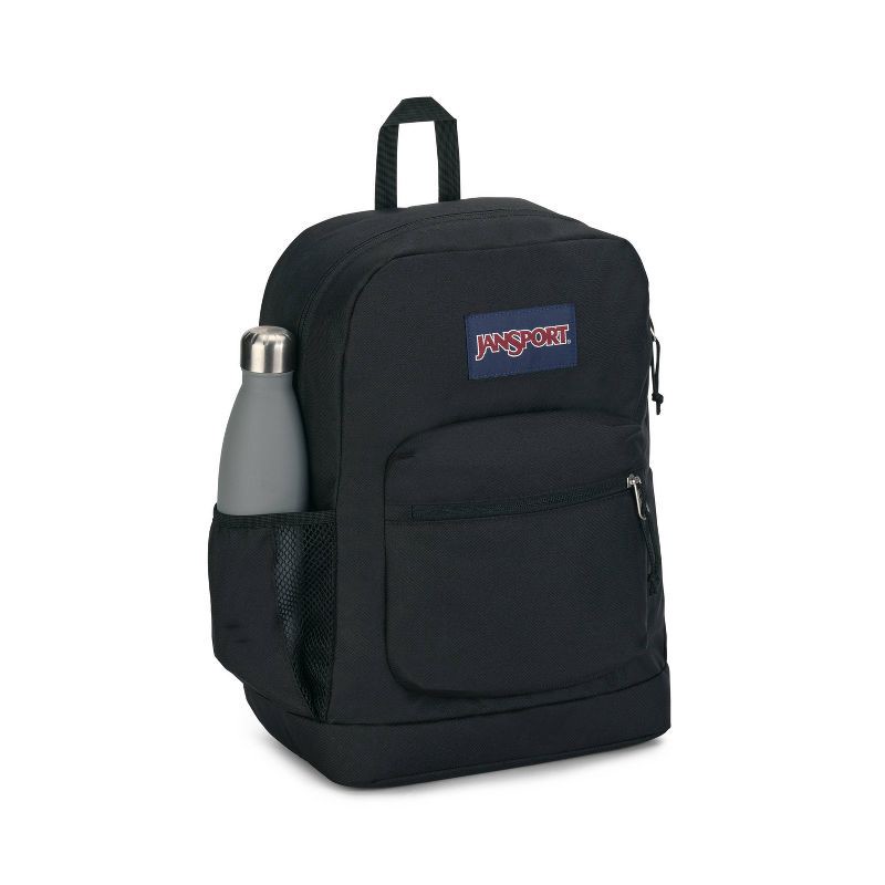 slide 7 of 8, JanSport Cross Town Plus 17" Backpack - Black, 1 ct