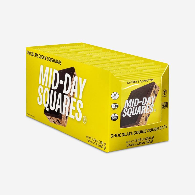 slide 2 of 3, Mid-Day Squares Cookie Dough Superfood Bar - 1.16oz, 1.16 oz