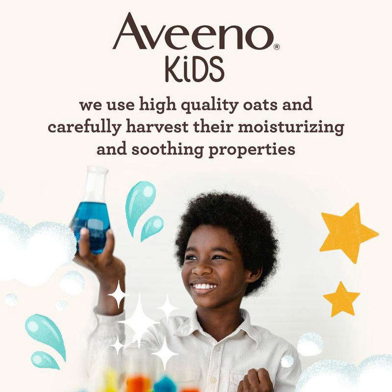 slide 6 of 8, Aveeno Kids' Hydrating Detangling Spray with Oat Extract, Suitable for Skin & Scalp - Light Fragrance - 10 fl oz, 10 fl oz