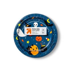 Halloween Disposable Plate 8.5" - Boo! - 44ct - up & up