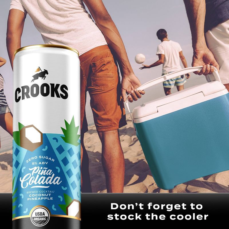 slide 5 of 7, Crook & Marker Crooks Still Variety Pack - 8pk/11.5 fl oz Cans, 8 ct, 11.5 fl oz