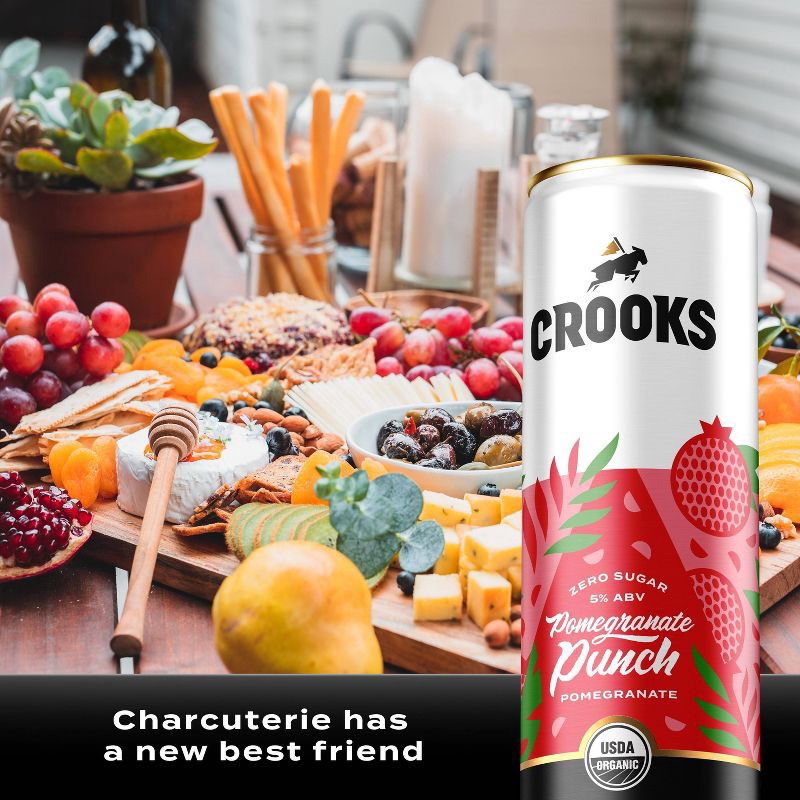 slide 6 of 7, Crook & Marker Crooks Still Variety Pack - 8pk/11.5 fl oz Cans, 8 ct, 11.5 fl oz
