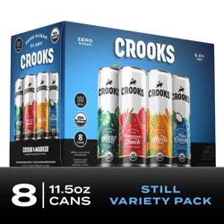 Crook & Marker Crooks Still Variety Pack - 8pk/11.5 fl oz Cans