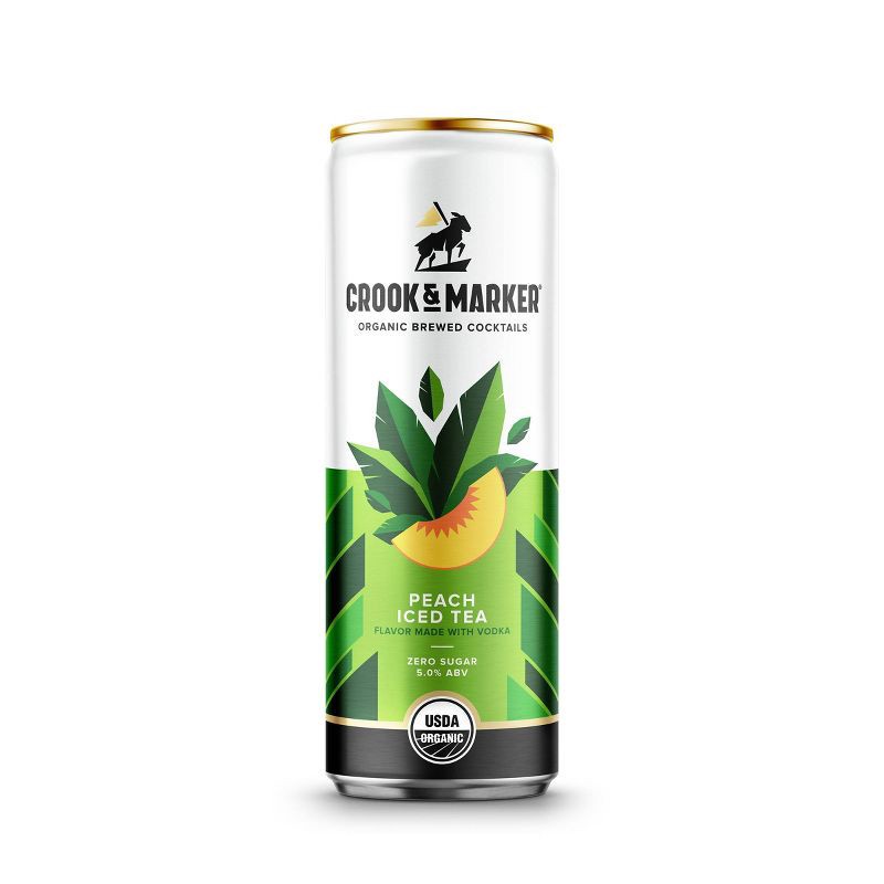slide 3 of 9, Crook & Marker Tea & Lemonade Variety Pack - 8pk/ 11.5 fl oz Cans, 8 ct, 11.5 fl oz