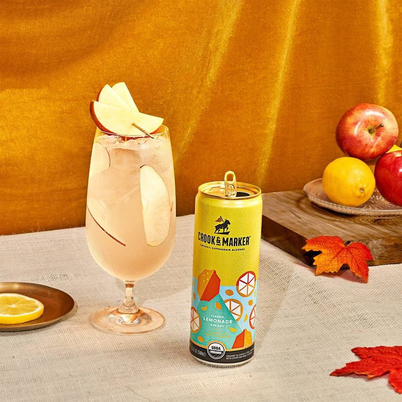 slide 7 of 9, Crook & Marker Tea & Lemonade Variety Pack - 8pk/ 11.5 fl oz Cans, 8 ct, 11.5 fl oz