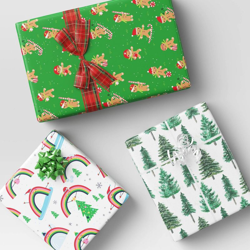 slide 2 of 3, 3/16" Christmas Curl Ribbon 1050' White - Wondershop™, 1 ct