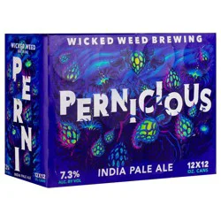 Wicked Weed Brewing Wicked Weed Pernicious IPA -12pk/12 fl oz Cans