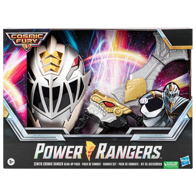 Power Rangers Cosmic Fury Zenith Cosmic Ranger Gear-Up Pack Role Play ...