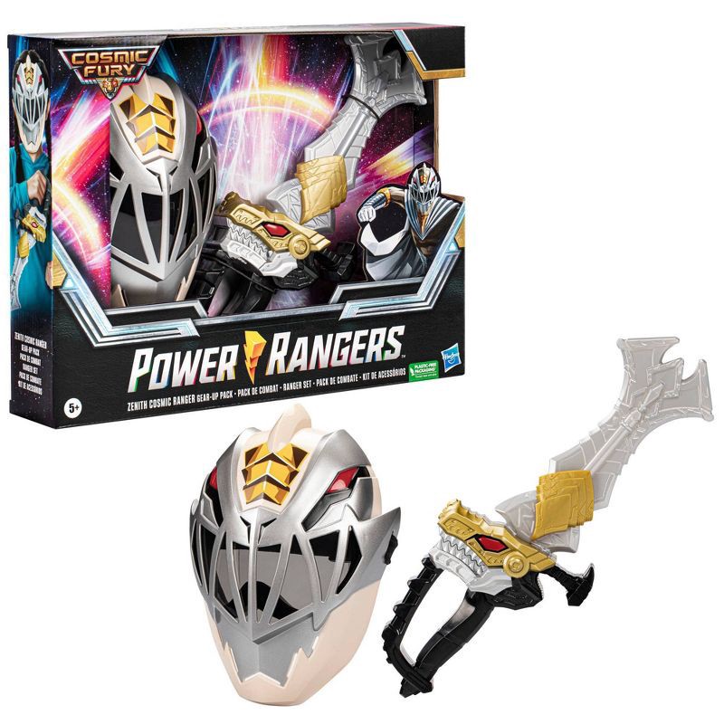 slide 2 of 6, Power Rangers Cosmic Fury Zenith Cosmic Ranger Gear-Up Pack Role Play Set (Target Exclusive), 1 ct